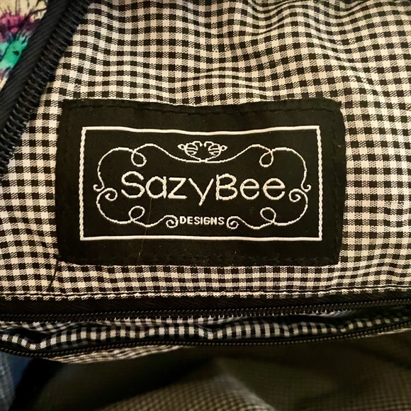 💥SazyBee Designs Quilted Backpack💥 NWOT - Picture 6 of 10